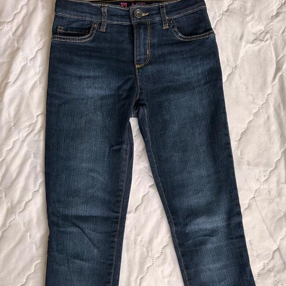 The-children-s-place Women's Navy and Blue Jeans
